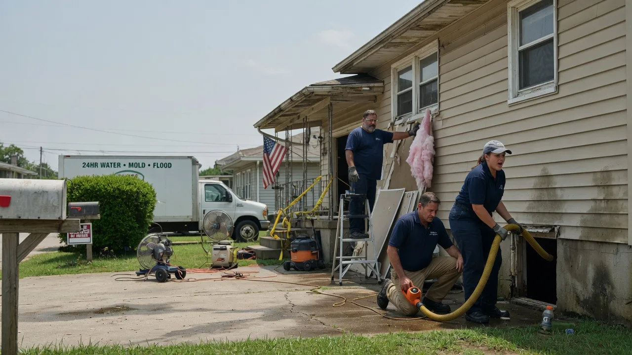 Water Damage Repair in Halliday, ND near me